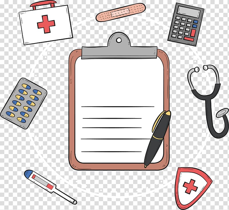 Icon, Hand drawn signature medical book transparent background PNG clipart