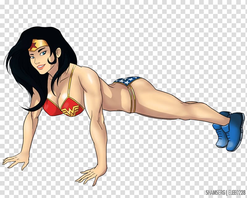 Diana Prince Superman Ares DC Comics Art, Wonder Woman transparent background PNG clipart