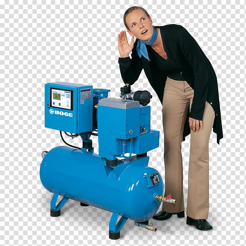 Rotary-screw compressor BOGE KOMPRESSOREN Otto Boge GmbH & Co. KG Machine, others transparent background PNG clipart