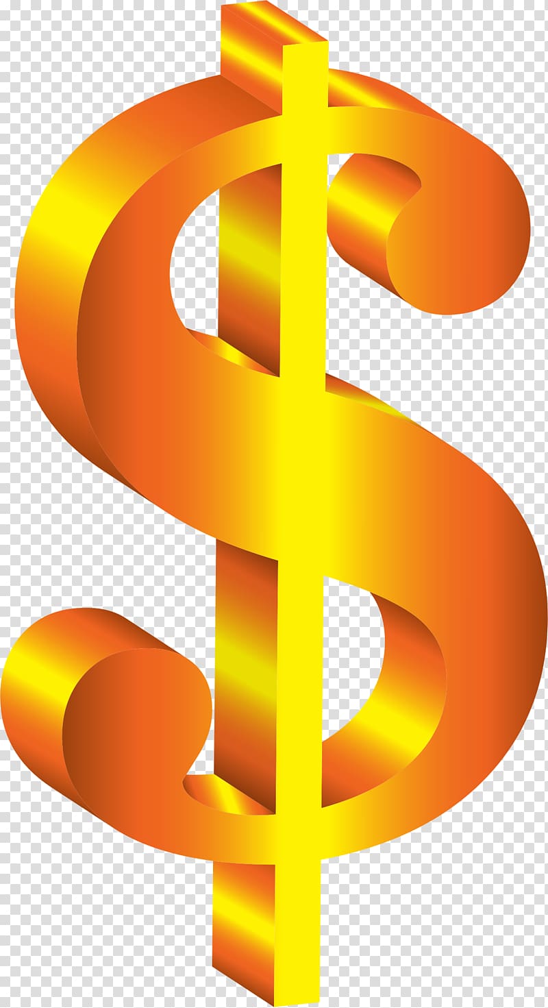 Dollar sign Currency symbol , dollar sign transparent background PNG clipart