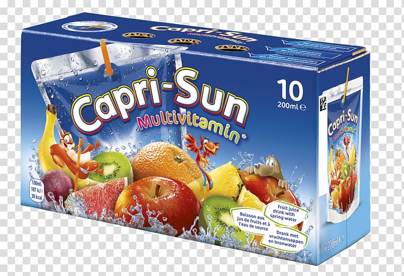 Juice Capri Sun Drink Fruit, Caprisun transparent background PNG clipart