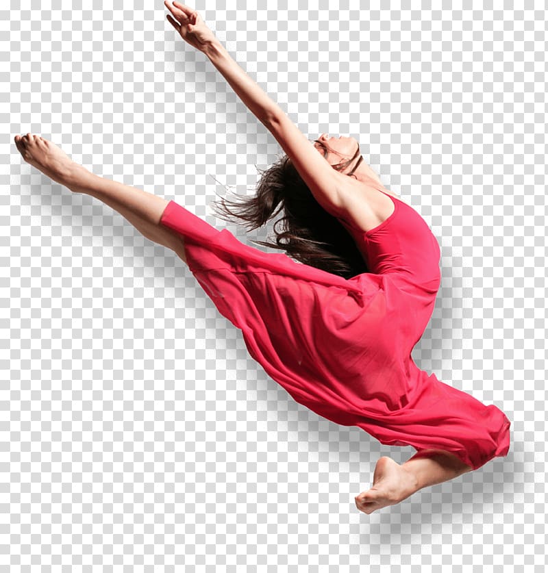 woman in red dress dancing, Dance studio Contemporary Dance Ballet International Dance Organization, ballet transparent background PNG clipart