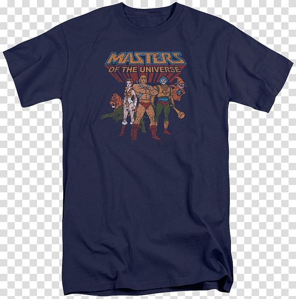 T-shirt He-Man Masters of the Universe Sleeve, T-shirt transparent background PNG clipart