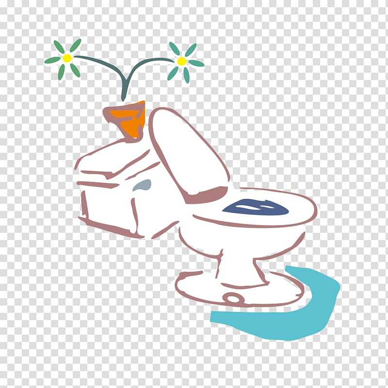 Toilet Poster Cartoon, Creative toilet stick figure transparent background PNG clipart