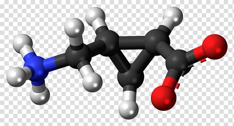 (+)-cis-2-Aminomethylcyclopropane carboxylic acid Chemical compound GABAA-rho receptor, others transparent background PNG clipart