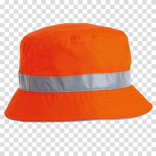 High-visibility clothing Cap T-shirt Headgear, Safety Orange transparent background PNG clipart