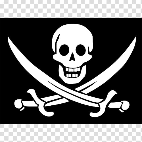 Pirate flag, Jolly Roger Piracy Flag, Pirate flag, flag, people, sticker  png