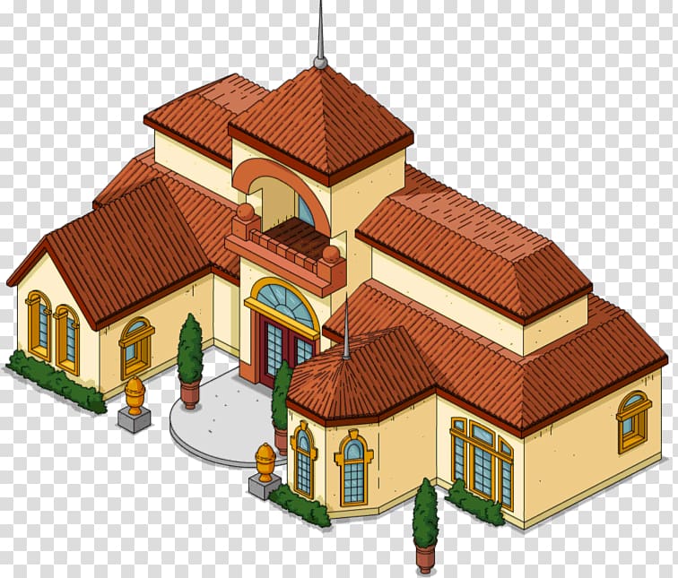 The Simpsons: Tapped Out Krusty the Clown Homer Simpson Marge Simpson Family Guy: The Quest for Stuff, house things transparent background PNG clipart
