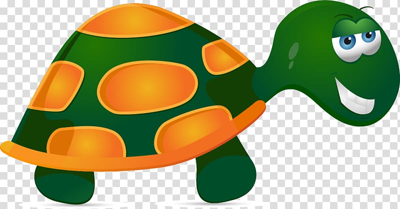 Turtle Tortoise , painted green turtle transparent background PNG clipart