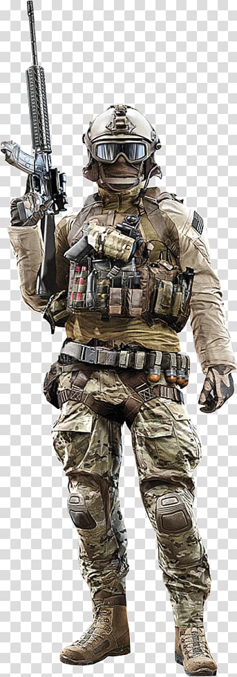Battlefield 4 Battlefield: Bad Company 2 Battlefield 1 Battlefield Vietnam, Soldier transparent background PNG clipart
