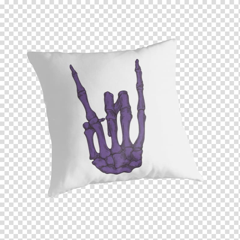 Throw Pillows Cushion FaZe Clan, skeleton hand transparent background PNG clipart