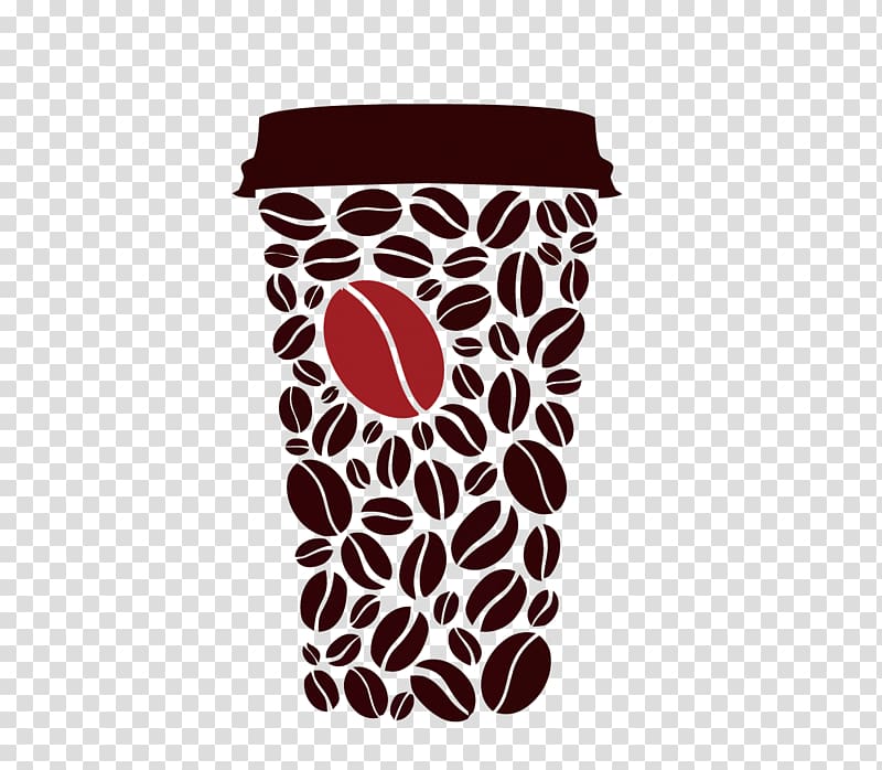 black coffee cup , Coffee cup Tea Latte Cafe, coffee transparent background PNG clipart