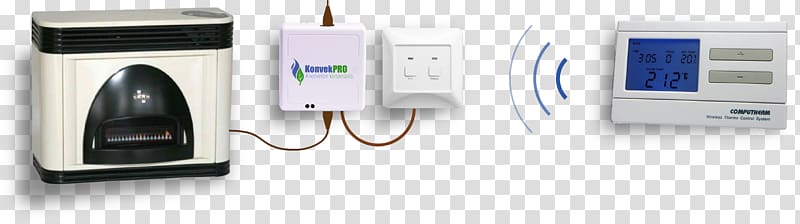 Convection heater Thermostatic radiator valve KonvekPRO Electronics, others transparent background PNG clipart