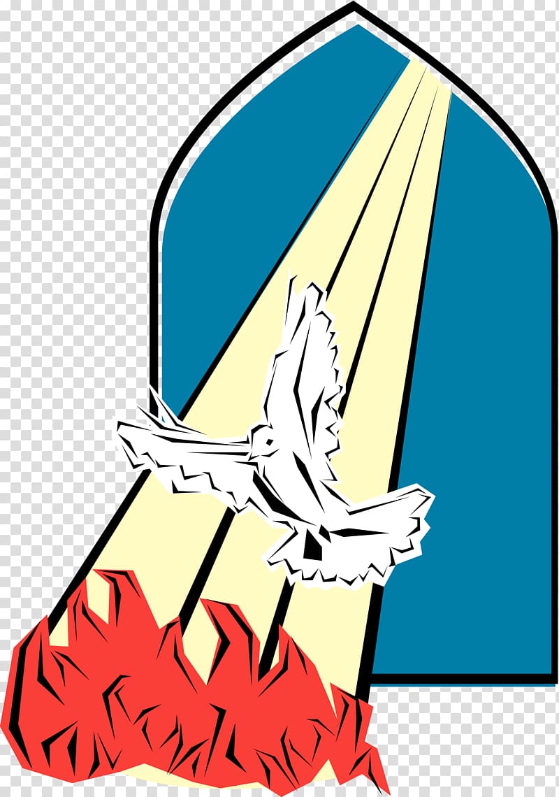 Pentecost Holy Spirit , the spirit of cooperation and assistance between t transparent background PNG clipart