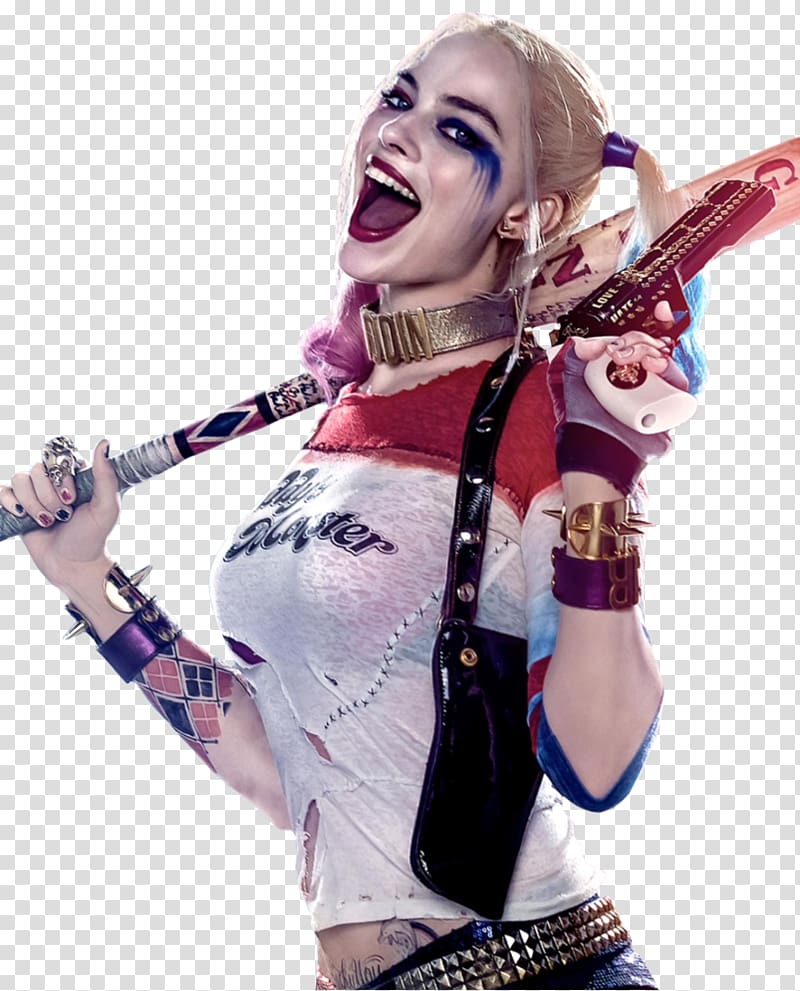 Margot Robbie Harley Quinn Joker Suicide Squad Deadshot, harley transparent background PNG clipart
