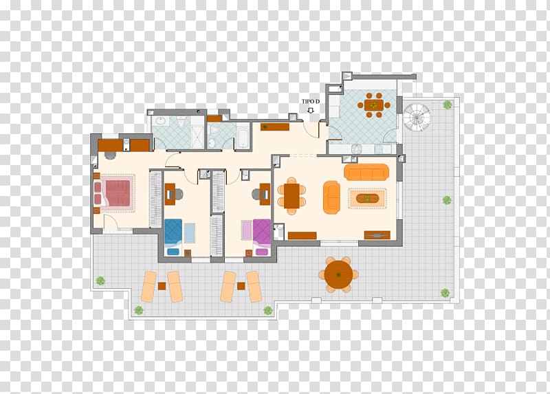 Drawing Property Floor plan Schematic, albatross transparent background PNG clipart