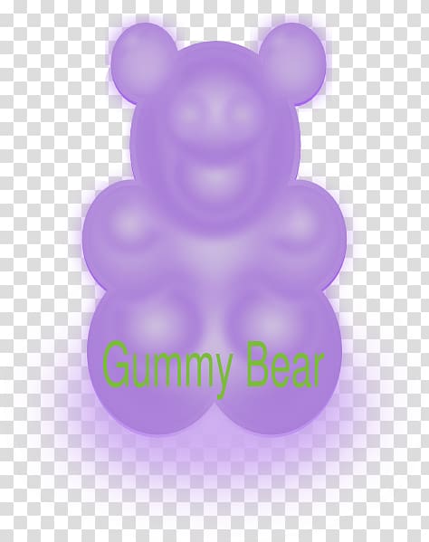 Gummy bear Gummi candy , Gummy Bears transparent background PNG clipart