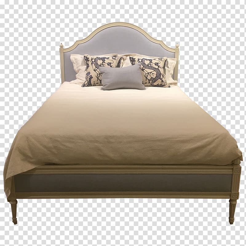 Bed frame Furniture Couch Mattress, bed top view transparent background PNG clipart