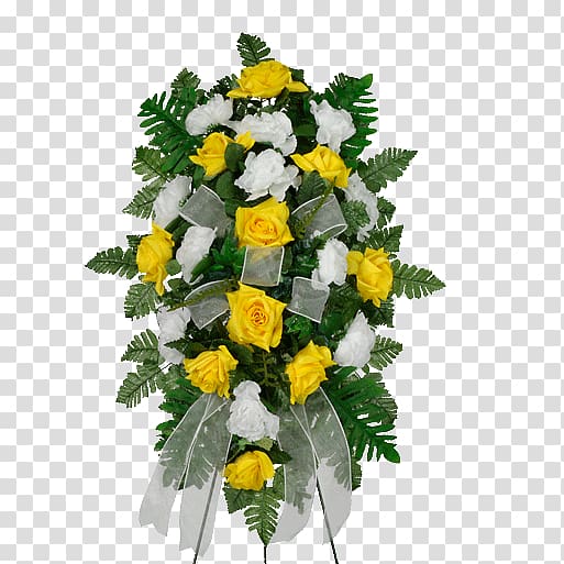 Yellow Cut flowers Flower bouquet White, wisteria transparent background PNG clipart