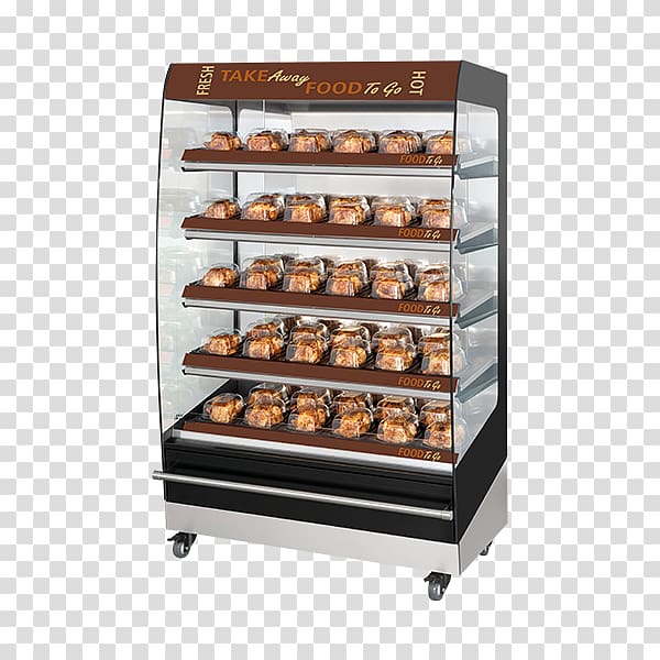 Display case Bakery Food warmer Stainless steel, multi level transparent background PNG clipart