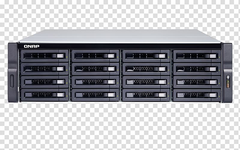 QNAP TDS-16489U 16-Bay NAS Enclosure Network Storage Systems QNAP TDS-16489-SA1 QNAP Systems, Inc. Serial Attached SCSI, others transparent background PNG clipart