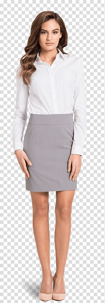 Pencil skirt Clothing Suit Blouse, woman suit dress transparent background PNG clipart