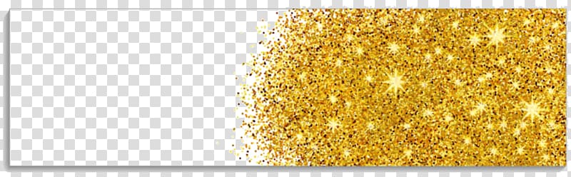 gold sequins and powder transparent background PNG clipart