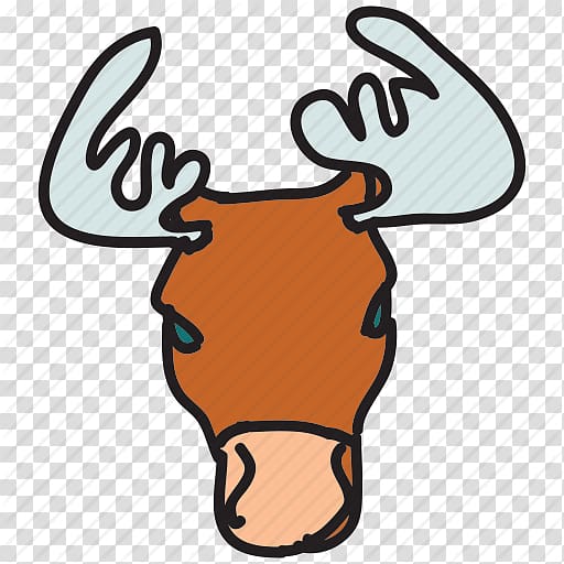 Reindeer Animation Icon, Cartoon cow transparent background PNG clipart