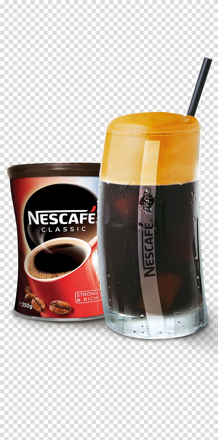 Frappé coffee Instant coffee Nescafé Coffee cup, Coffee transparent background PNG clipart