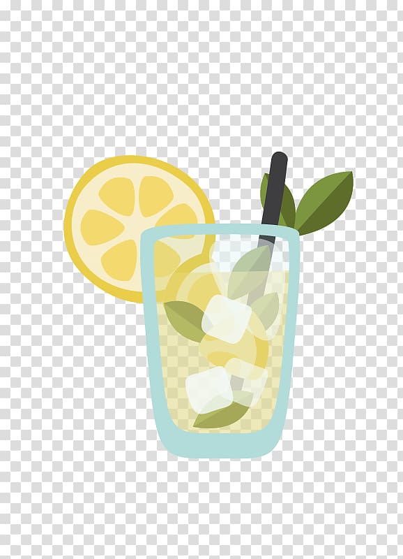 Cocktail Soft drink Juice Mojito Lemon, Lemon Cocktail transparent background PNG clipart