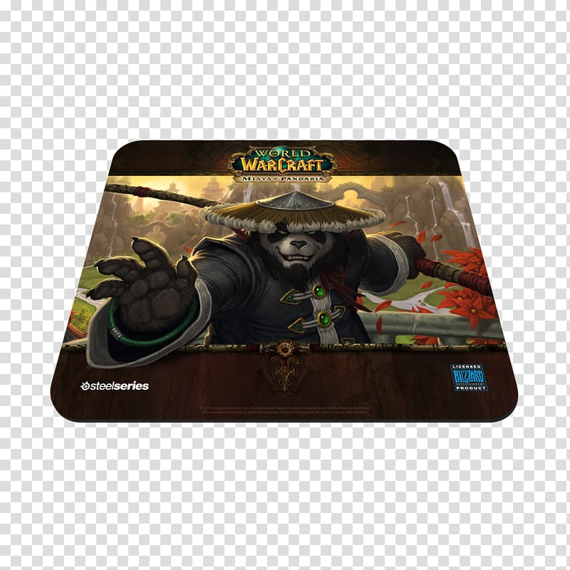 World of Warcraft: Mists of Pandaria Computer mouse World of Warcraft: Cataclysm Game Controllers Mouse Mats, Computer Mouse transparent background PNG clipart