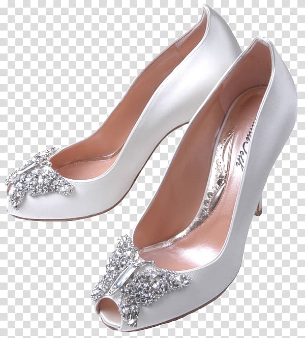 High-heeled shoe Wedding Shoes Bride, wedding transparent background PNG clipart