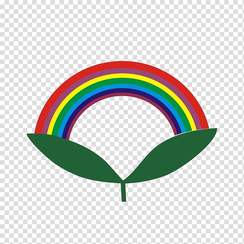 Green Rainbow, rainbow transparent background PNG clipart