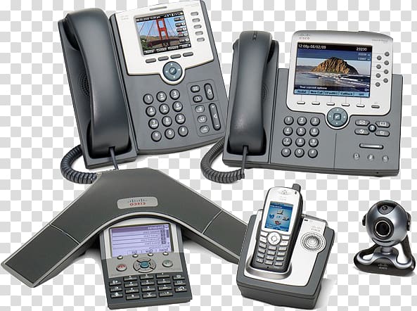 Telephone VoIP phone Cisco Systems Voice over IP Cisco Unified Communications Manager, others transparent background PNG clipart