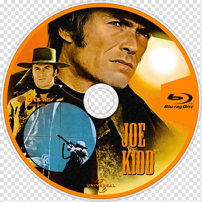 Clint Eastwood Joe Kidd Old Tucson Studios DVD Blu-ray disc, dvd transparent background PNG clipart