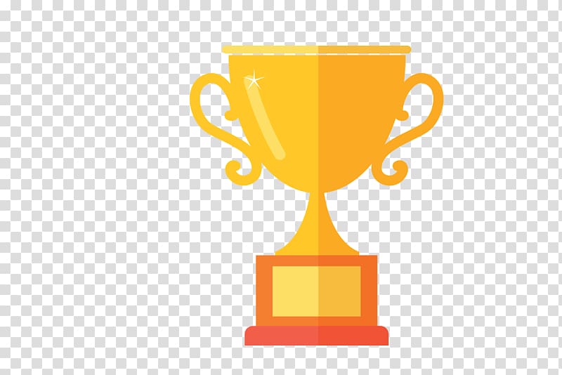 gold and orange trophy , Trophy Icon, Cup transparent background PNG clipart