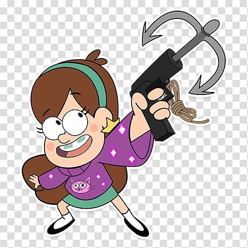 Mabel Pines Dipper Pines Grunkle Stan Grappling hook Gravity Falls: Legend of the Gnome Gemulets, others transparent background PNG clipart