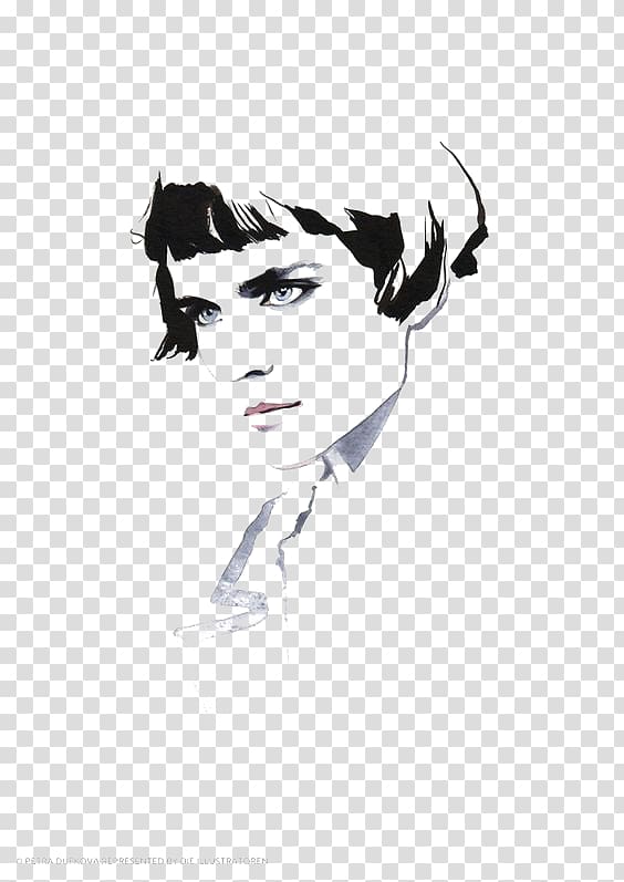 Illustrator Drawing Fashion Illustration Short Hair Girls