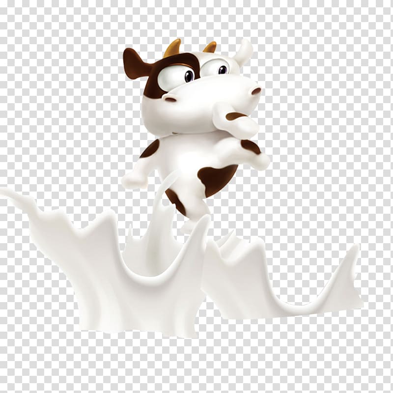 Calpis Dairy cattle Milk, Happy cows transparent background PNG clipart