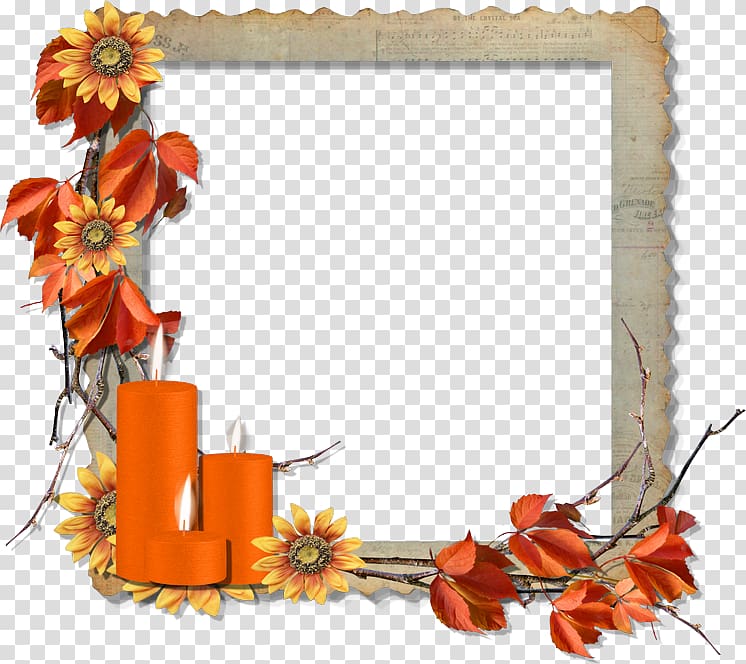 Frames Digital scrapbooking Paper , thanksgiving Border transparent background PNG clipart