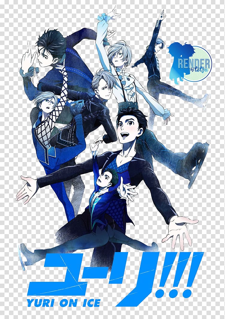 Anime Yuri Yaoi Television show, Yuri On Ice transparent background PNG clipart