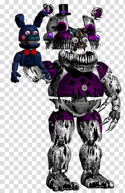 Robot, Funtime freddy transparent background PNG clipart