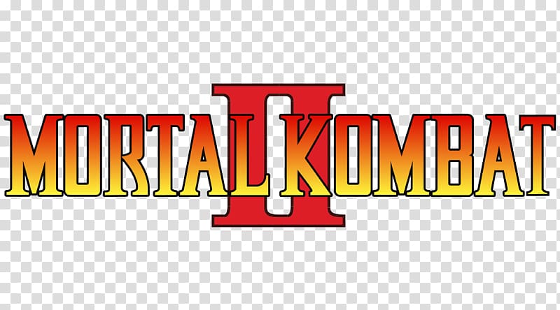 Mortal Kombat II Logo Brand Font, ultimate mortal kombat 3 transparent background PNG clipart