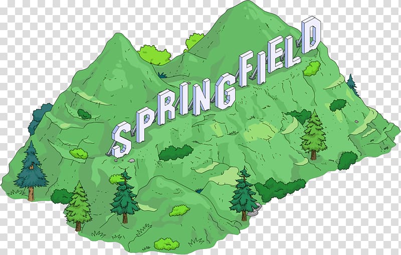 The Simpsons: Tapped Out The Simpsons: Hit & Run The Simpsons Game Springfield Lisa Simpson, hollywood sign transparent background PNG clipart