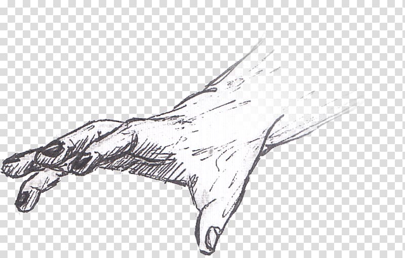 Drawing Hands Sketch, hand drawing transparent background PNG clipart