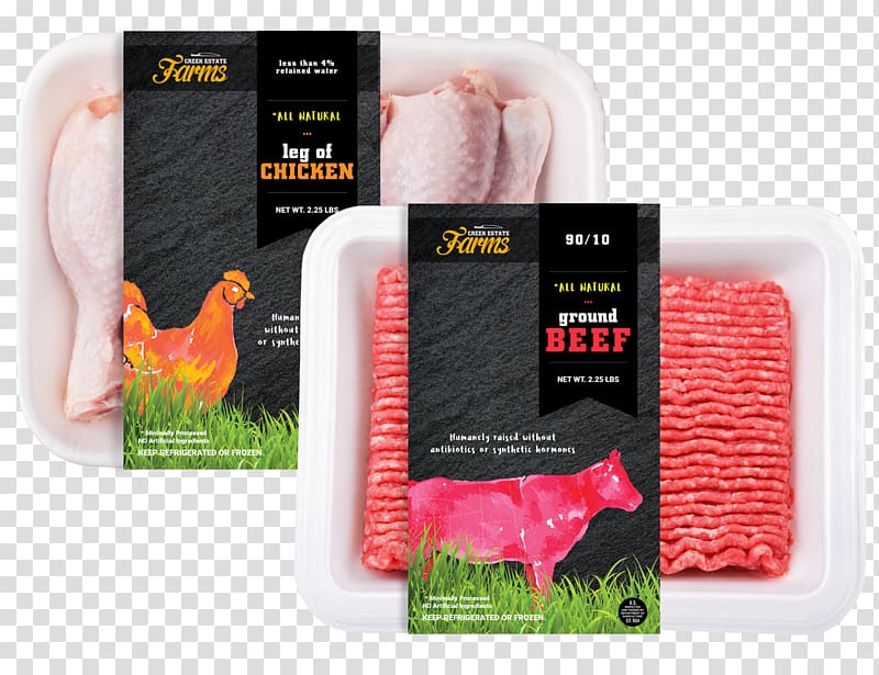 Chicken meat Packaging and labeling Poultry, raw beef transparent background PNG clipart