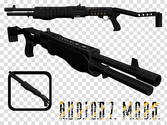 Franchi SPAS-12 Weapon Firearm Rifle Shotgun, weapon transparent background PNG clipart