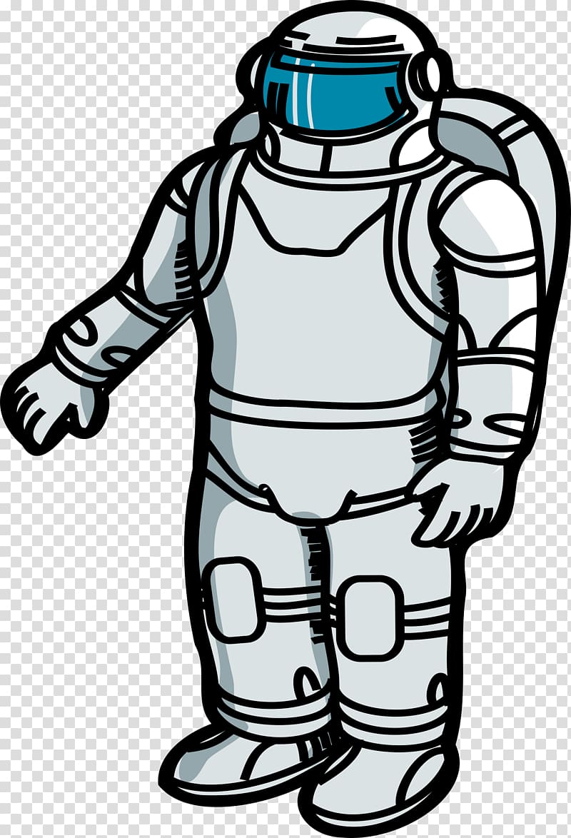 Astronaut transparent background PNG clipart