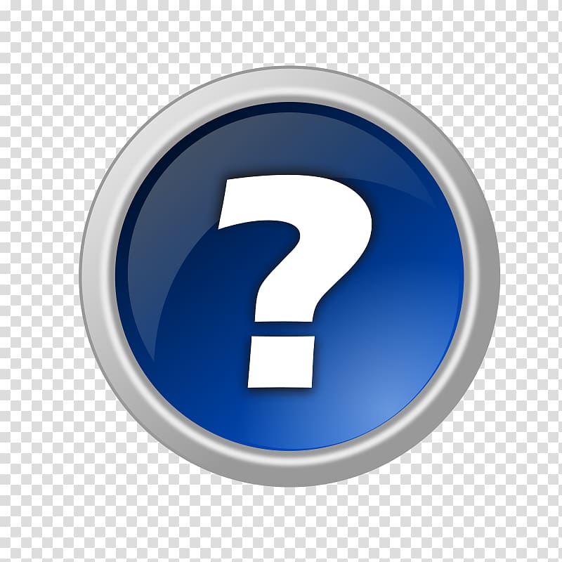 Button Question mark , help transparent background PNG clipart