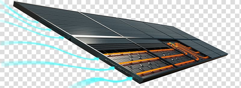 Solar Panels Panneau solaire aérothermique Solar energy Solar water heating voltaics, solaire transparent background PNG clipart